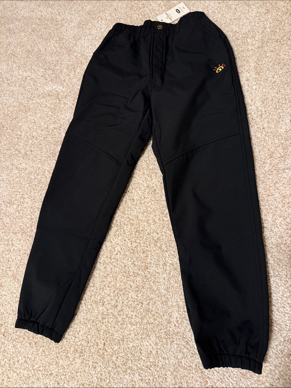 Kids Youth Waterproof Hiking Pants Fleece Lined Elastic waist (BRAND NEW)